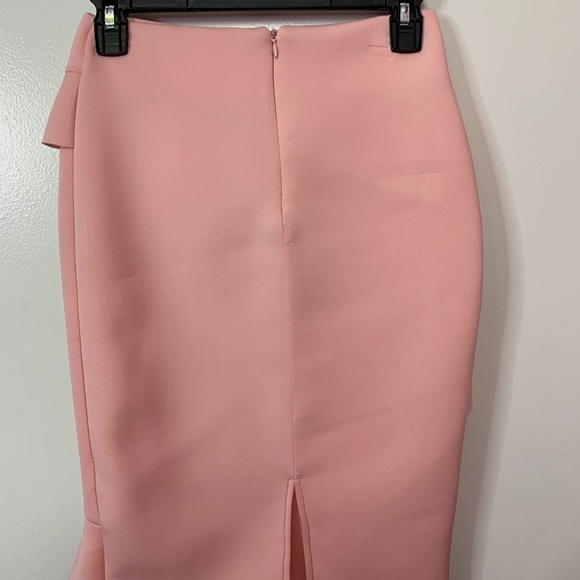 Skirts Light Pink Ruffled Midi Skirt Poshmark
